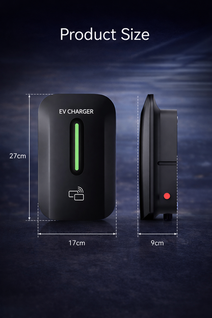 Kela 7kW EV Charger 32A Smart EV Charging Station with 10M Charging Cable Type 2 Black